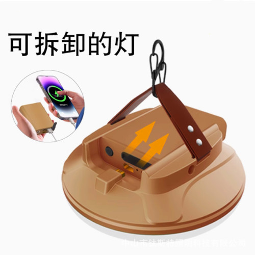 戶外露營燈超長續航超亮帳篷野營氛圍燈充電應急拆卸照明可攜式
