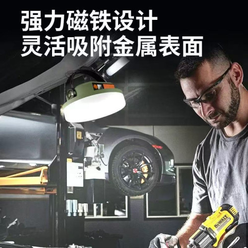 太陽能露營應急燈LED強光超長續航擺攤夜市車用警示手提燈