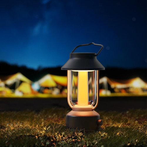 戶外露營氛圍燈充電超長續航夜燈塔應急手電帳篷照明幻彩馬燈