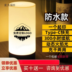 充電酒吧台燈戶外露營創意夜市氛圍燈小夜燈清吧擺攤桌燈氣麥太保