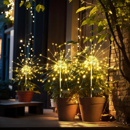 Solar Powered Outdoor Garden LED Lights, Christmas