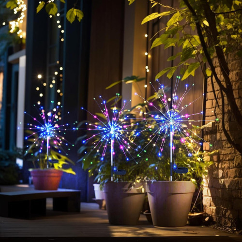 Solar Powered Outdoor Garden LED Lights, Christmas