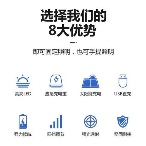 新款太陽能露營燈復古太陽能野營燈戶外露營燈手提燈