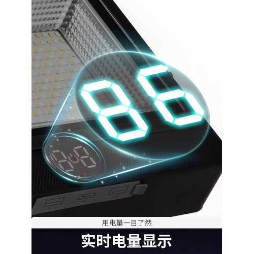北山狼戶外照明燈超亮強光擺攤夜市燈停電應急專用燈露營照明燈