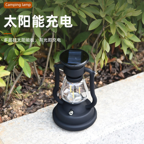 新款戶外照明露營燈超長續航充電電營地氛圍復古野營帳篷馬燈