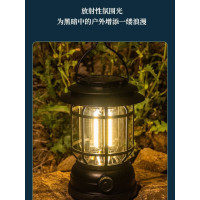 戶外露營燈帳篷燈野營led氛圍燈復古馬燈營地照明超長續航 掛式燈