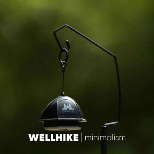 WELLHIKE多巴胺戶外噗噗球帳燈 露營沙灘氛圍帳篷呼吸拍拍手提燈
