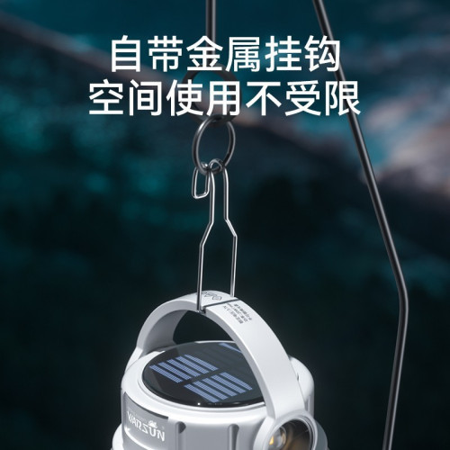 沃爾森EB05掛燈地攤燈太陽能充電戶外帳篷野營地燈停電露營燈