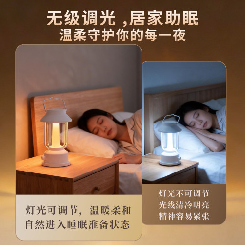 新款野營燈戶外露營燈帳篷燈手提馬燈禮品復古充電營地燈