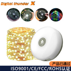 戶外露營燈帳篷卷尺燈串掛燈照明燈營地燈氛圍燈野營炫彩燈