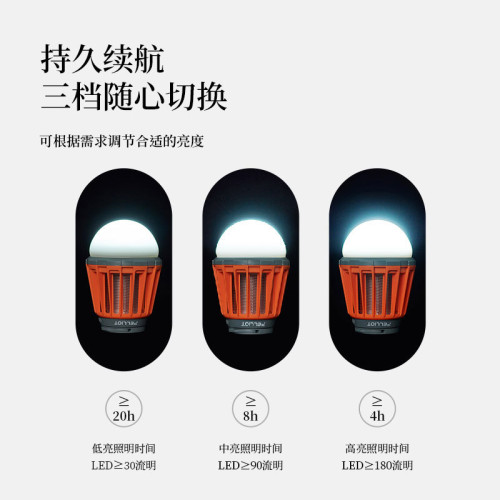 伯希和戶外露營滅蚊燈USB充電防水營地燈帳篷可攜式應急燈野營驅蚊