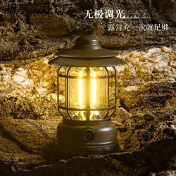 2025新款復古露營戶外照明馬燈超長續航營地充電氛圍帳篷擺地攤復
