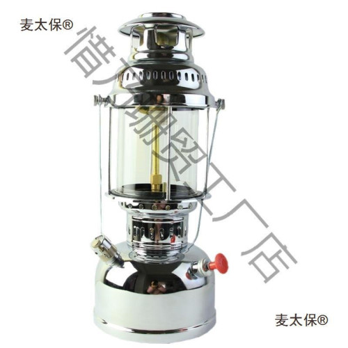 型老式仿古鐵錨汽燈高亮度燈紗罩超亮取暖馬戶外煤油燈麥太麥太保