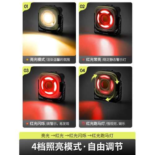 北山狼戶外露營燈充電超長續航燈防水大泛光可攜式露營帳篷照明燈