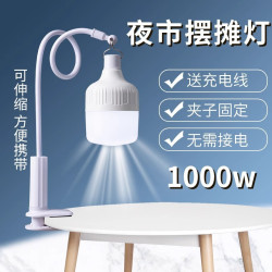 擺攤夜市燈電燈泡地攤led應急家用超長支架露營可攜式戶外照明燈
