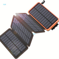 20000mAh Portable Solar Power Bank with 4 High Performance