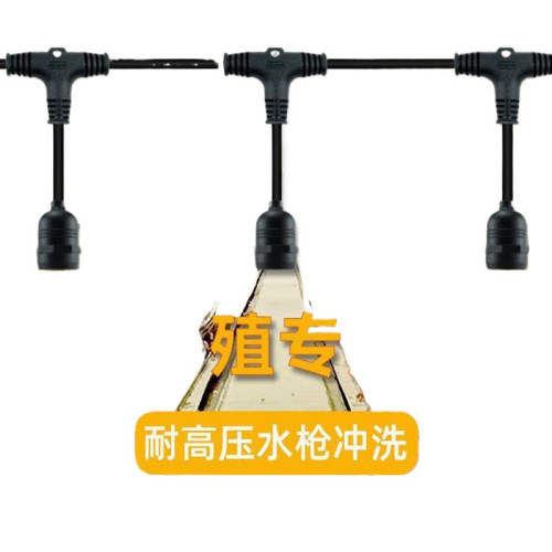 戶外高亮燈串防水燈泡彩燈露營氛圍燈節日串燈庭院裝飾燈掛燈吊燈