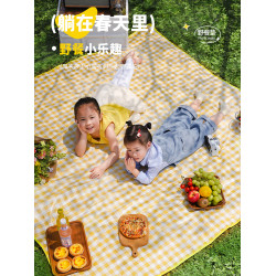 野餐墊防潮墊加厚戶外野炊野營沙灘帳篷地墊防水草坪墊子可攜式郊遊