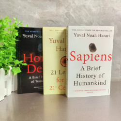 3冊 今日+未來+人類簡史 Sapiens A Brief History of Humankind