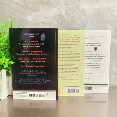 3冊 今日+未來+人類簡史 Sapiens A Brief History of Humankind