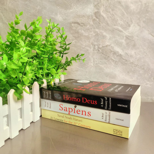 3冊 今日+未來+人類簡史 Sapiens A Brief History of Humankind