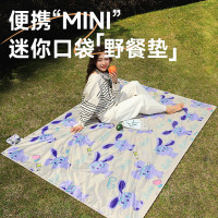 可攜式野餐墊口袋地墊布潮露營戶外沙灘公園墊子兒童
