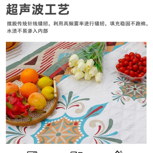 野餐防潮墊戶外地墊帳篷露營墊防水加厚地毯可攜式野外野炊草地墊子