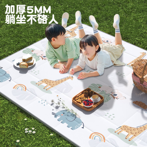 高野餐墊防潮墊加厚xpe戶外防水露營帳篷墊沙灘墊可攜式野炊地墊