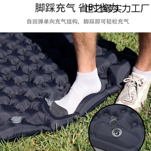 加厚戶外可折疊可攜式帳篷午睡墊地墊防潮墊單雙人蛋巢墊充氣墊