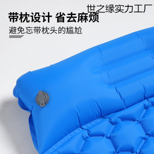 加厚戶外可折疊可攜式帳篷午睡墊地墊防潮墊單雙人蛋巢墊充氣墊