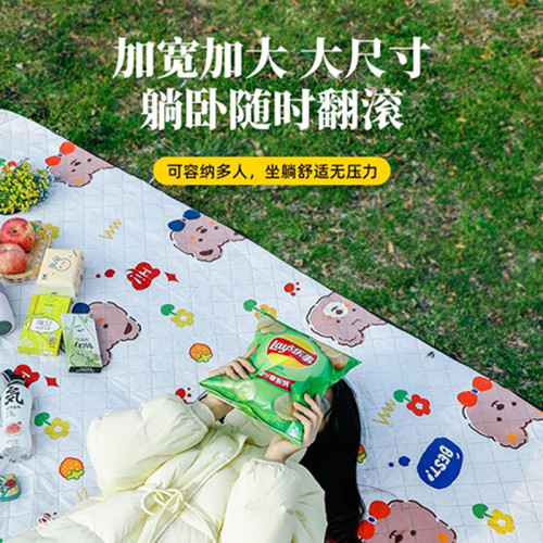 兒童春遊小號野餐墊嬰幼兒戶外小學生防潮墊迷你卡通防水露營墊子