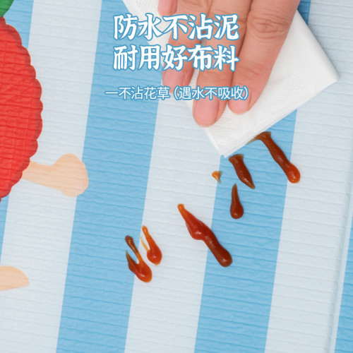 野餐籃手提籃子折疊收納筐露營野炊春遊戶外野餐墊防水防潮墊可攜式 野餐籃手提籃子折疊收納筐露營野炊春遊戶外野餐墊防水防潮墊可攜式