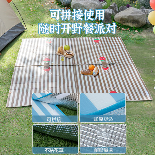 野餐籃手提籃子折疊收納筐露營野炊春遊戶外野餐墊防水防潮墊可攜式 野餐籃手提籃子折疊收納筐露營野炊春遊戶外野餐墊防水防潮墊可攜式