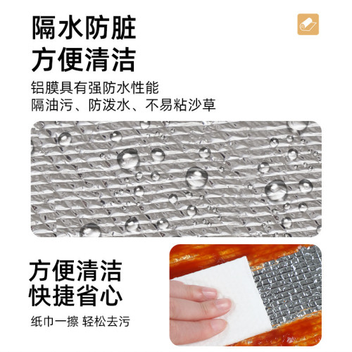 防潮墊加厚戶外地墊露營墊野餐墊可攜式防水帳篷墊子坪打地鋪睡墊