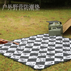 戶外防潮墊超音波野餐墊可攜式加厚防潮防水地墊春遊出行加厚墊子