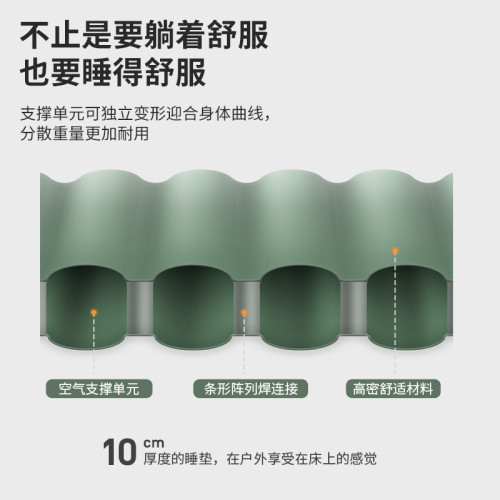 戶外自動按壓充氣墊帳篷睡墊露營加厚空氣墊床拼接可攜式野外防潮墊