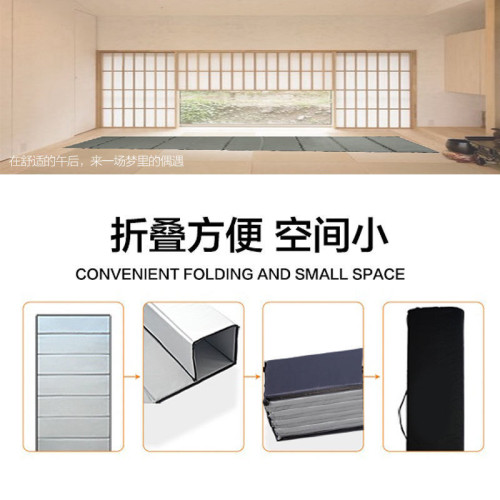 辦公室午休折疊墊子睡覺睡墊單人可攜式打地鋪戶外家用防潮午睡地墊