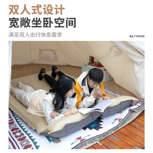 充氣記憶戶外單雙人氣墊記憶單人家用兒童懶人露營折疊床