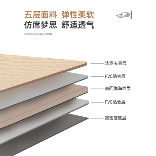 充氣記憶戶外單雙人氣墊記憶單人家用兒童懶人露營折疊床