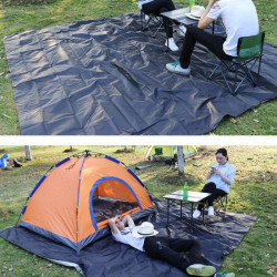 戶外地墊野餐墊可攜式加厚超大戶外野餐毯防水草地墊野外踏青野地蓆
