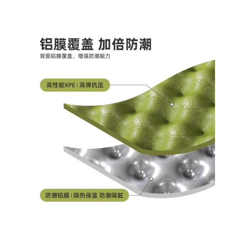 蛋巢防潮墊戶外露營可攜式折疊輕量化坐墊地墊帳篷充氣床墊睡墊