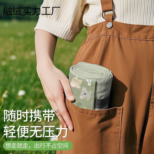 口袋迷你野餐墊防潮防水沙灘墊小戶外海邊便捷露營帳篷地坪運動