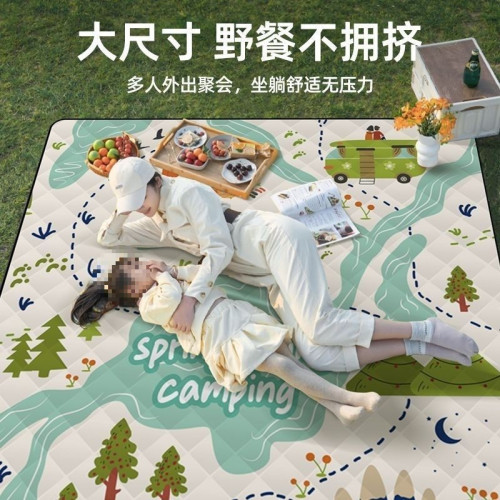 野餐防潮墊加厚戶外地墊露營帳篷可攜式防水沙灘草坪野炊墊子