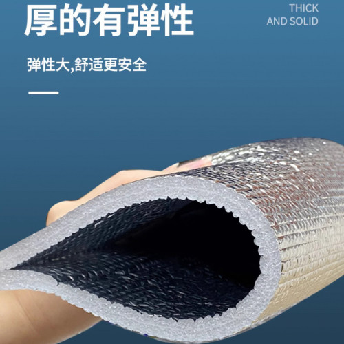 P5H六角帳篷用防潮墊戶外露營墊子雙面鋁膜防水野餐墊加厚草坪野