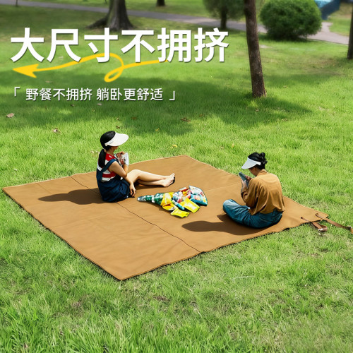 帳蓬底部防水墊底托戶外露營防潮墊防水地蓆加厚牛津布墊折疊可攜式
