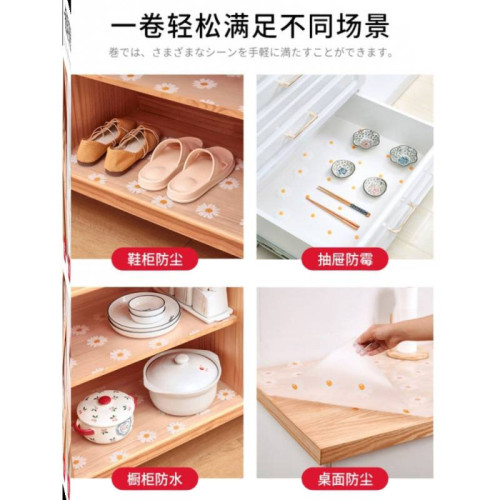 衣櫃防油家用廚房貼紙粘櫥櫃墊抽屜墊紙防潮墊櫃子防水墊子免塑膠