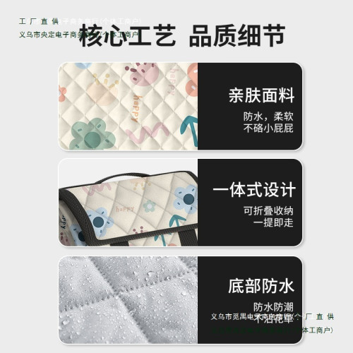 收納野餐墊防潮墊加厚防水可攜式戶外露營野營可水洗沙灘草地墊其他