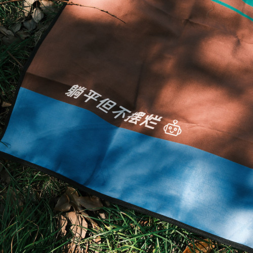 野餐墊防潮墊加厚露營墊戶外地墊野餐布墊子沙灘墊折疊曬背趴墊子