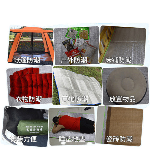 防潮墊戶外露營加厚帳篷用睡墊野餐隔潮地墊家用打地鋪床上用墊明