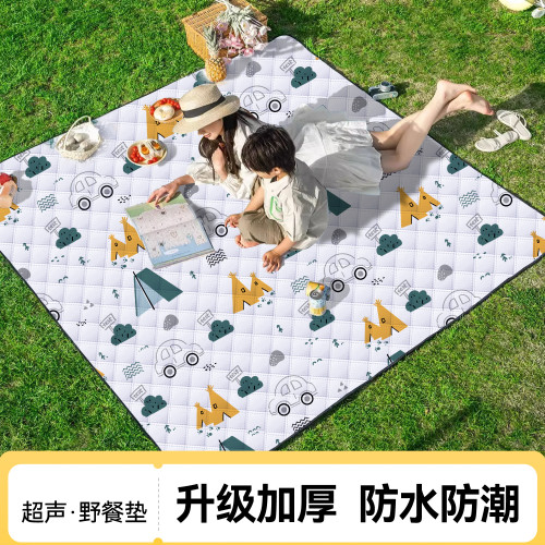 野餐墊防潮墊加厚地墊戶外露營野餐布沙灘墊音樂節神器防水坐墊子
